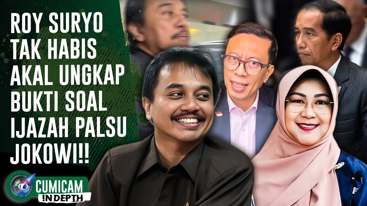Gebrakan Baru! Roy Suryo & Dokter Tifa Ungkap Bukti Dugaan Ijazah Palsu Jokowi! | INDEPTH
