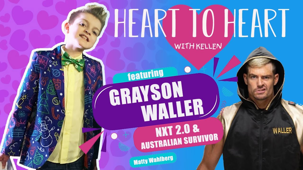 Give Kids The World Child Ambassador Kellen Interviews WWE NXT 2.0 Superstar Grayson Waller