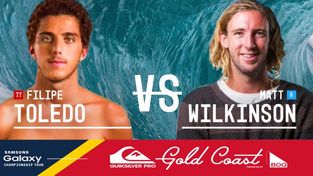 Filipe Toledo vs. Matt Wilkinson - Quiksilver Pro Gold Coast 2016 Semifinals