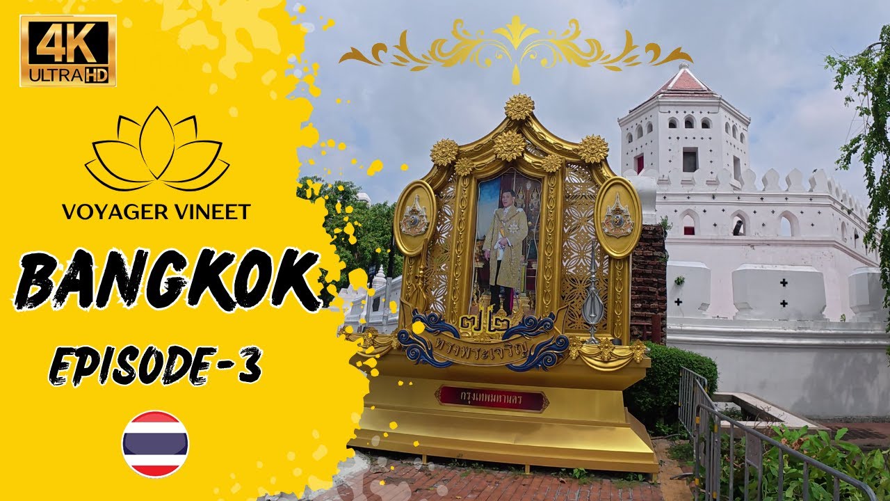 Episode 3 Thailand 🇹🇭 l Exploring Around Mad Monkey, Phra Sumen Fort, Park & 7Eleven l VoyagerVineet