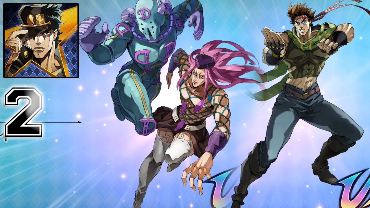 JoJo's Bizarre Adventure Ora Ora Overdrive — прохождение игры, часть 2 (ANDROID,IOS)