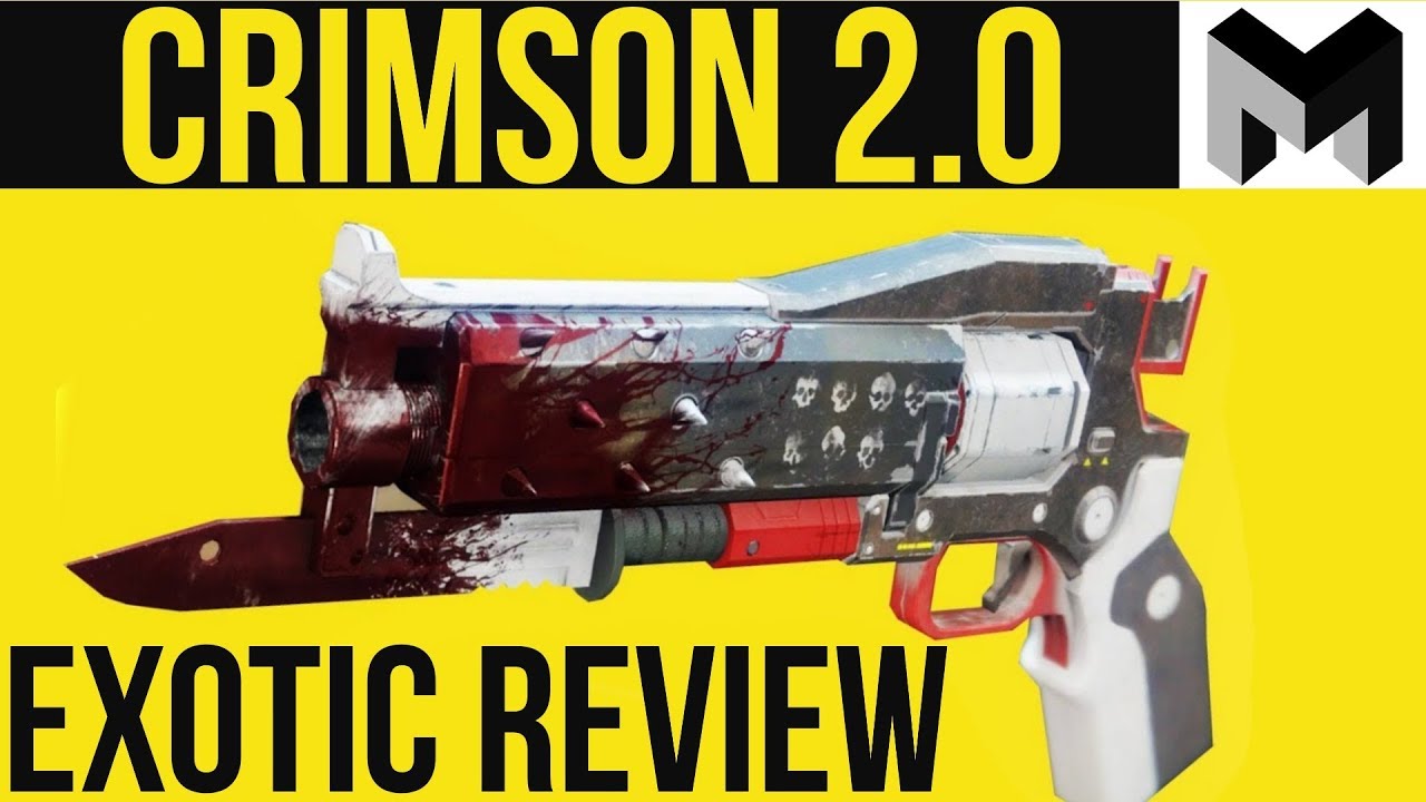 Destiny 2 Crimson 2.0 Exotic Review: Warmind Update