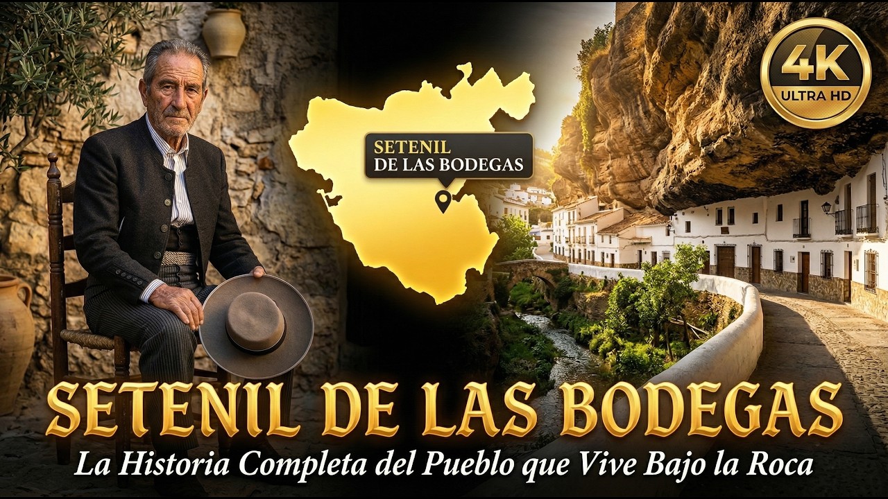 Setenil de las Bodegas: La Historia Completa del Pueblo que Vive Bajo la Roca | Documental
