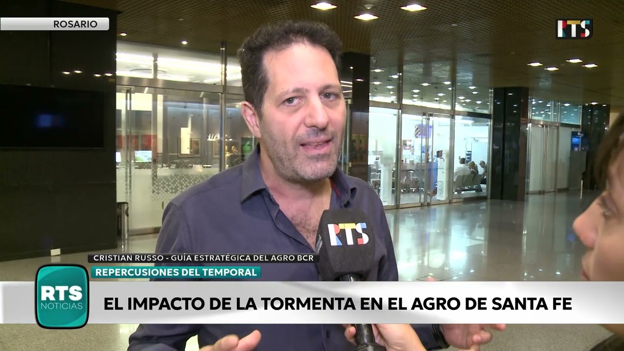 EL TEMPORAL GOLPEÓ AL CAMPO SANTAFESINO | CULTIVOS DESTRUIDOS Y FUERTES PÉRDIDAS