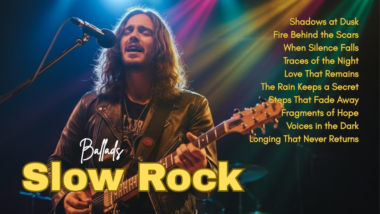 ✨BEST 90s SLOW ROCK BALLADs Playlist || EMOTIONAL Love Songs Collection