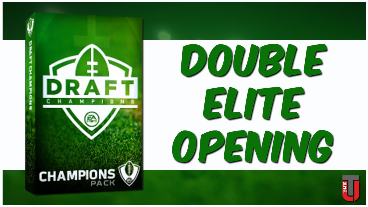 MUT 16 Pack Opening | Draft Champions Double Elite Pack