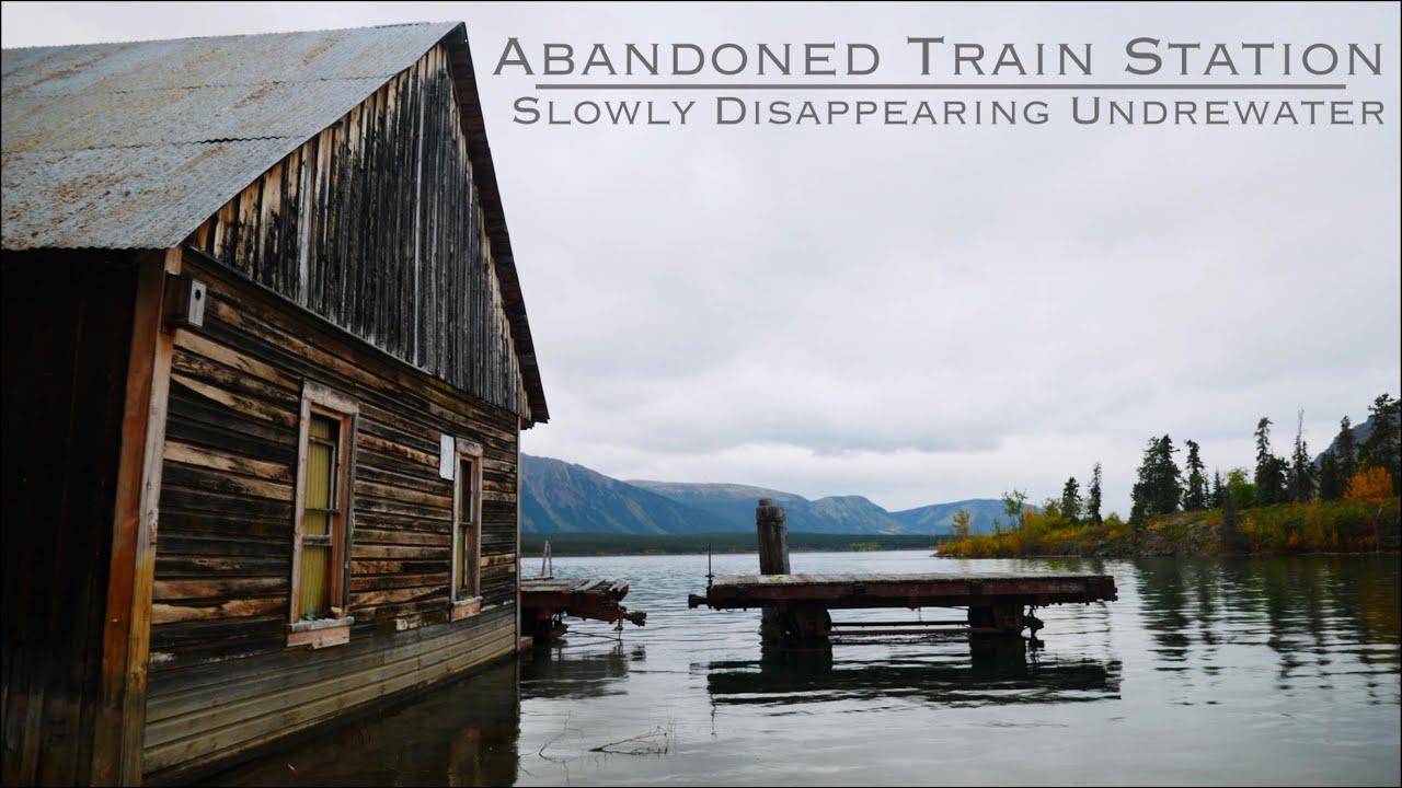 Abandoned Train Station | Train Cars Left Behind | Boat Access Only | Destination Adventure.