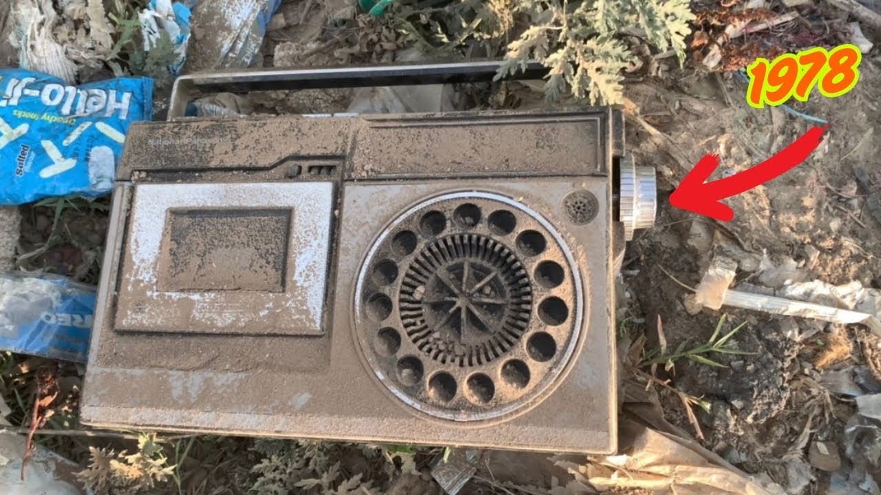 Restoration of a 1978 National Panasonic Stereo Cassette Recorder | Vintage Audio Reborn