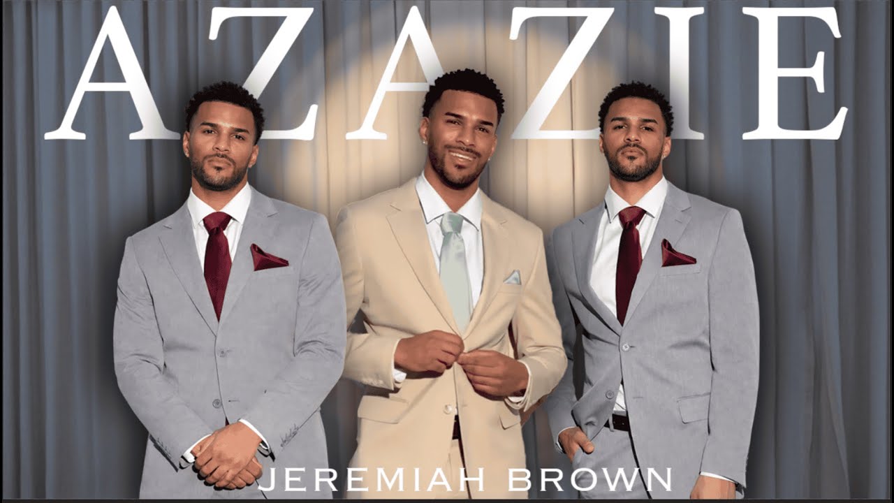A Day on Set: Jeremiah Brown Models Azazie Suits