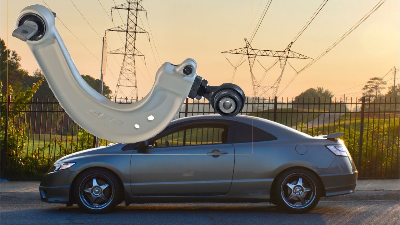 A Must when Lowering your 8th Gen Civic Si! | SPC rear camber arm installation