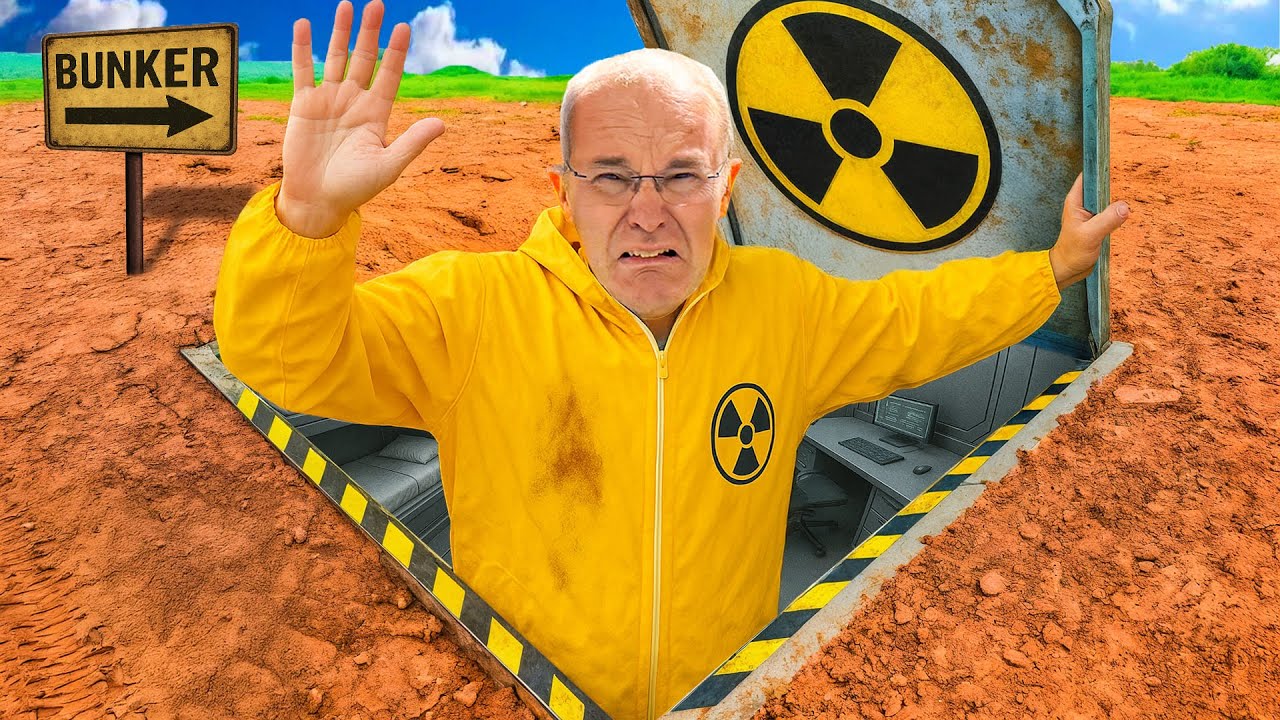 PAPÀ HO COMPRATO UN BUNKER SEGRETO PER ANDARE A VIVERCI! *IMPAZZISCE*