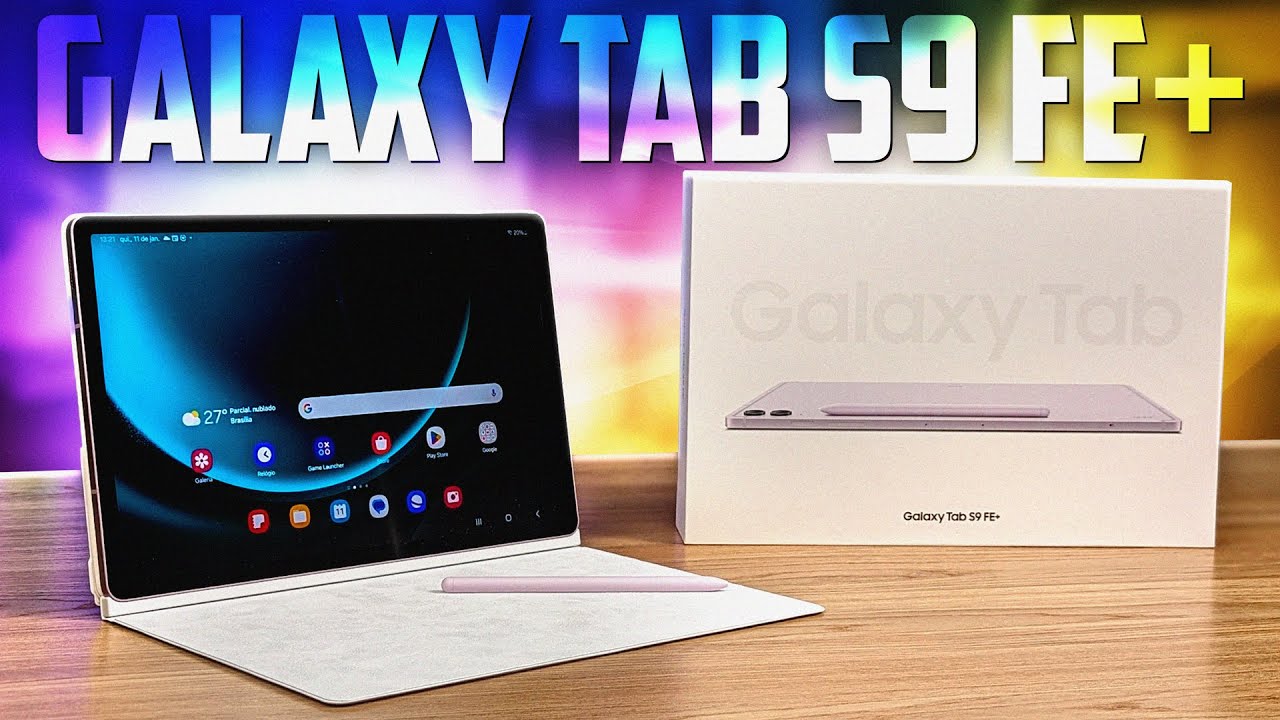 GALAXY Tab S9 FE+ está COMPLETÃO e com PREÇO JUSTO! Review COMPLETO!