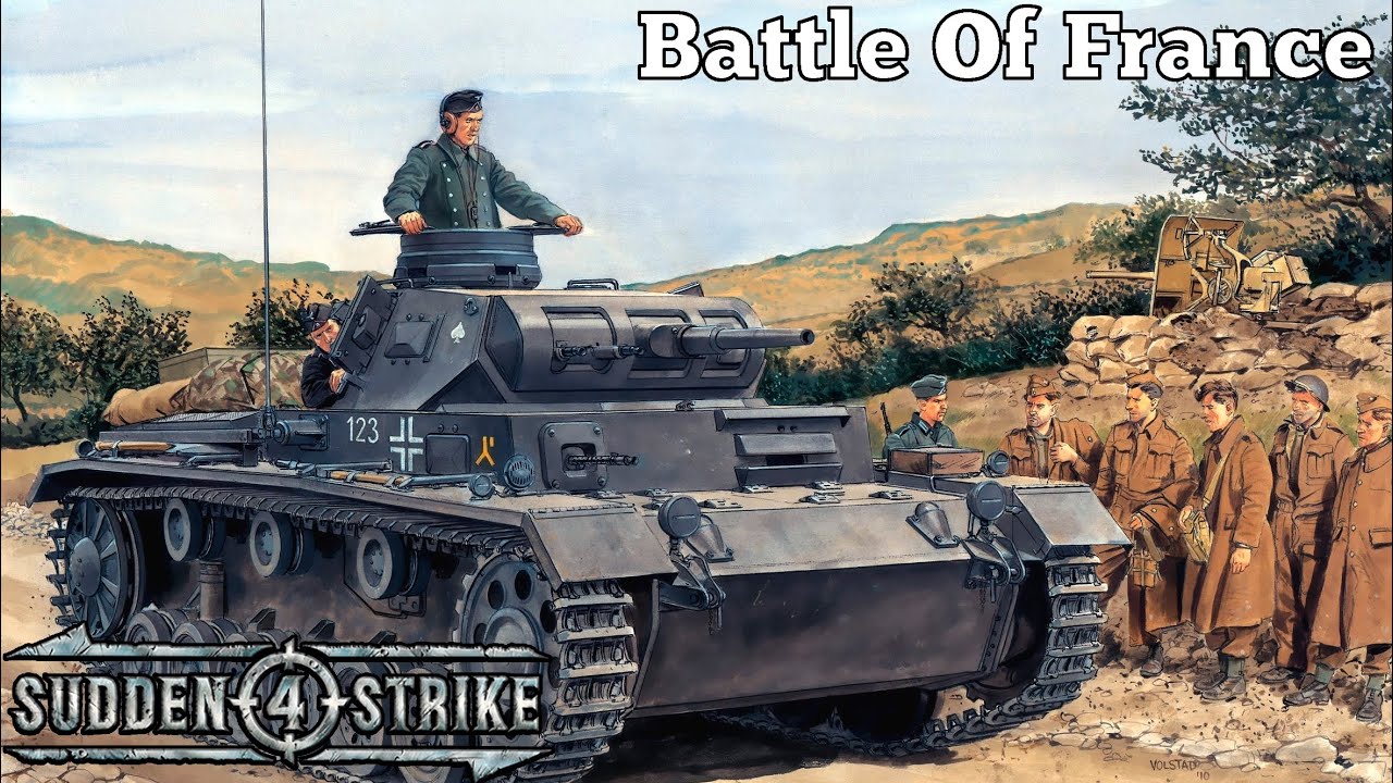 Битва за Францию ​​| Sudden Strike 4: Немецкая кампания