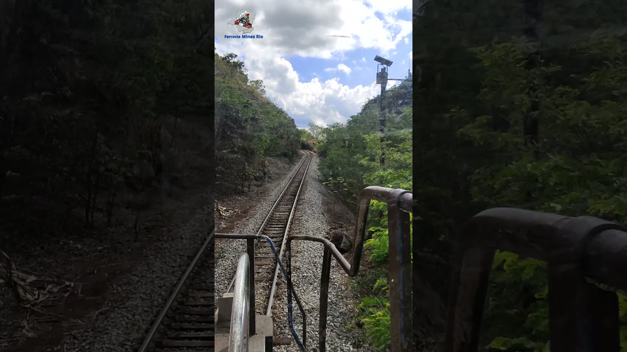 Especial Dia do Maquinista - Subindo a Pirambeira de Itumirim MG na Cabine do trem