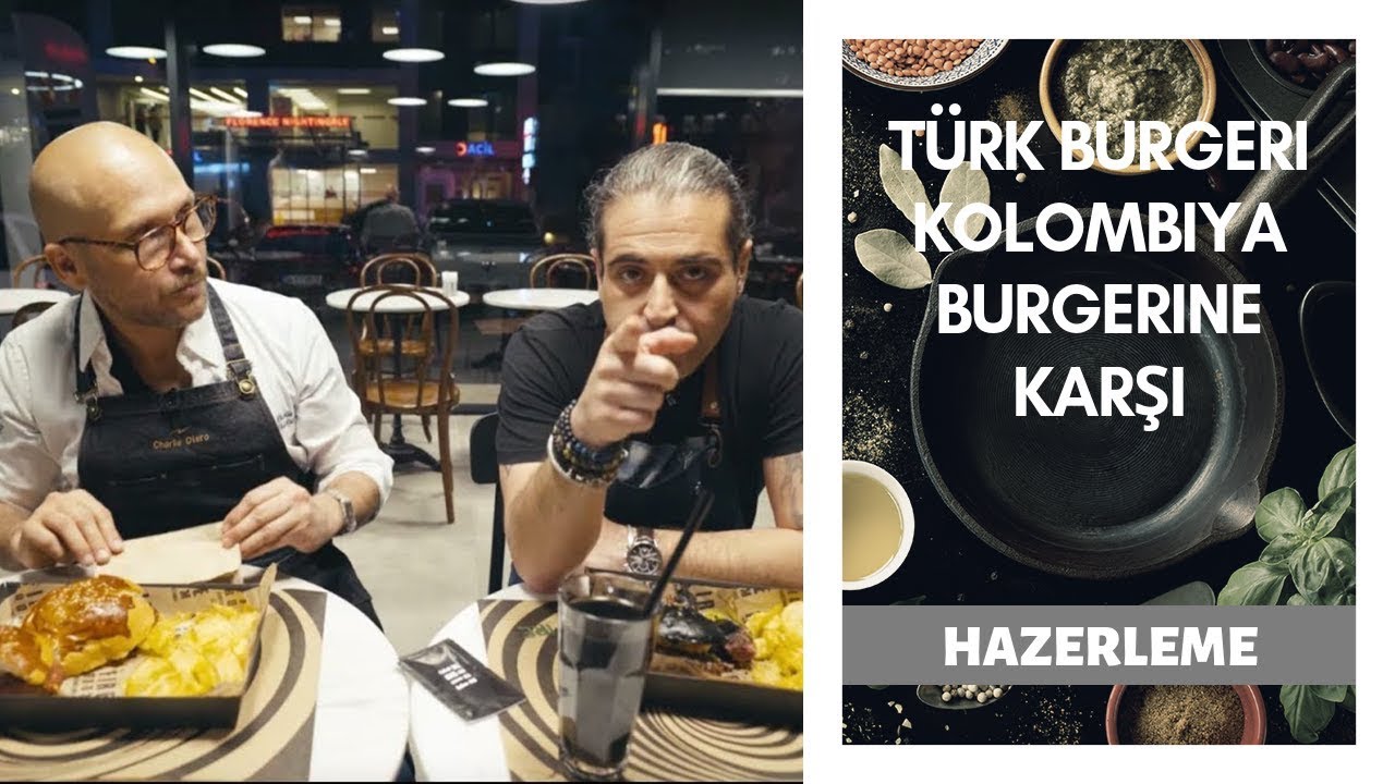 T&uuml;rk Burgeri Kolombiya Burgerine Karşı