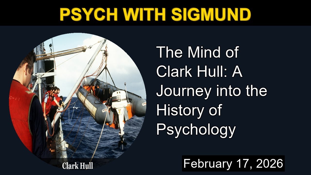 The Mind of Clark Hull: A Journey into the History of Psychology | Psych with Sigmund