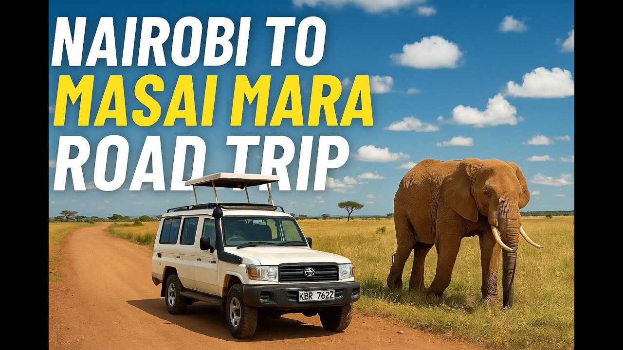 Nairobi to Maasai Mara Dashcam Adventure | Scenic Road Trip in Kenya Day 1