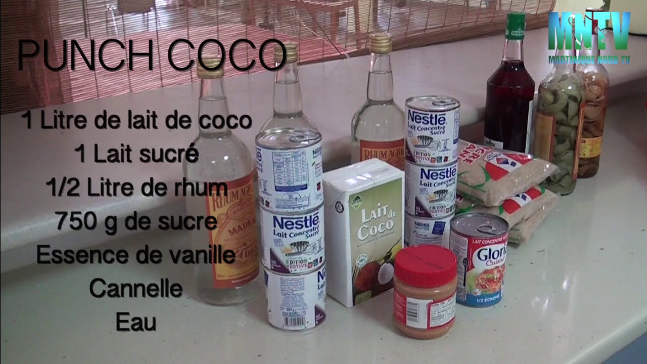 PUNCH COCO FAIT MAISON