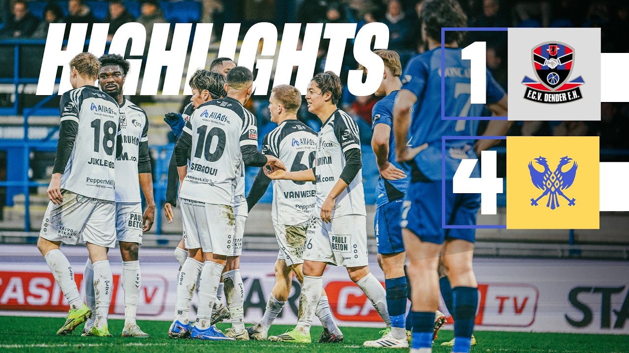 HIGHLIGHTS l FCV Dender - STVV l 1-4