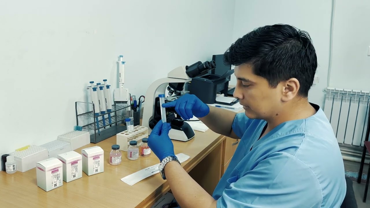 #inseminatsiya uchun erkak urugʻini tayyorlash