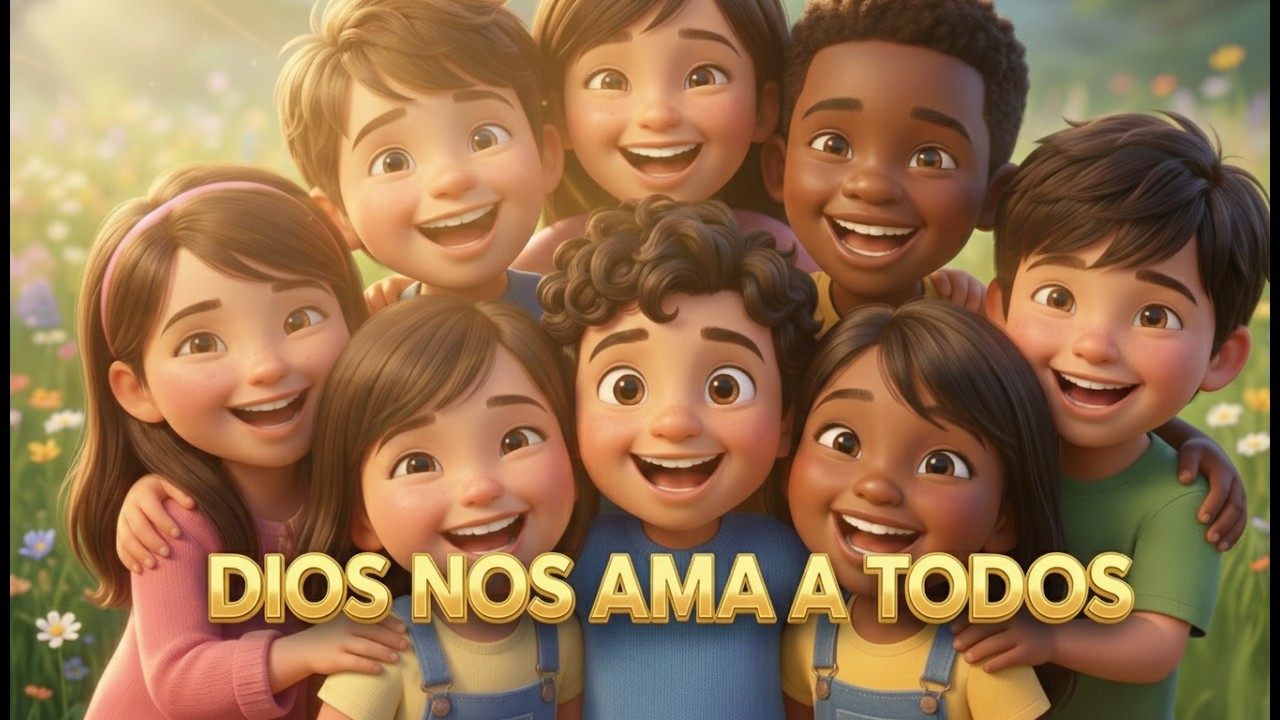 🌍 ¿Sabías que Dios ama a todos por igual? | s#BibliaParaNiños#HistoriasBíblicas