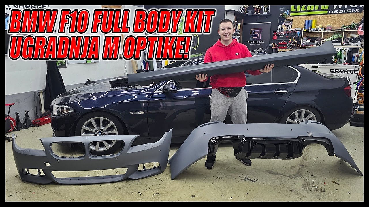 UKLOPILI SMO M OPTIKU NA BMW F10 - FULL BODY KIT SAMO 500 EURA?!