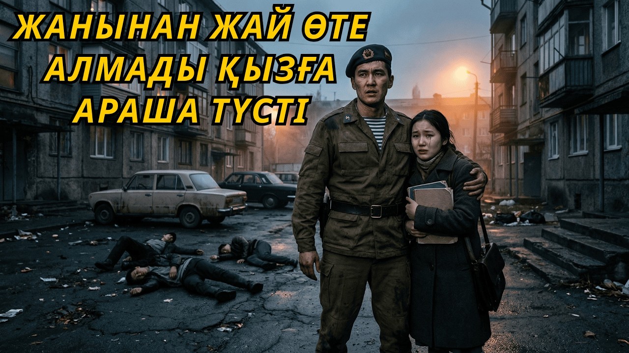 Десантшы қызды қорғап қалды.Бандиттер кіммен соғыс бастағанын кеш түсінді