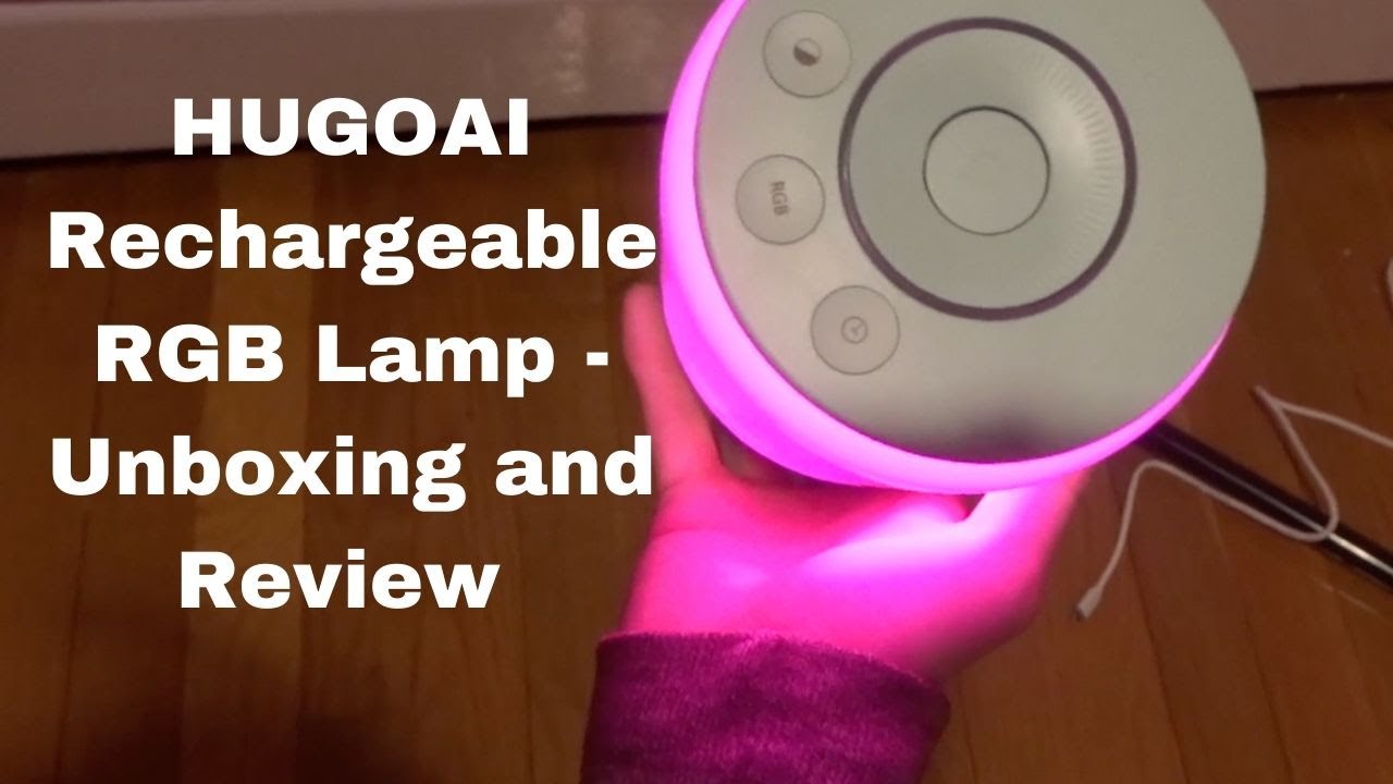 Unboxing and Review of HUGOAI RGB Lamp (Non-Smart Version)