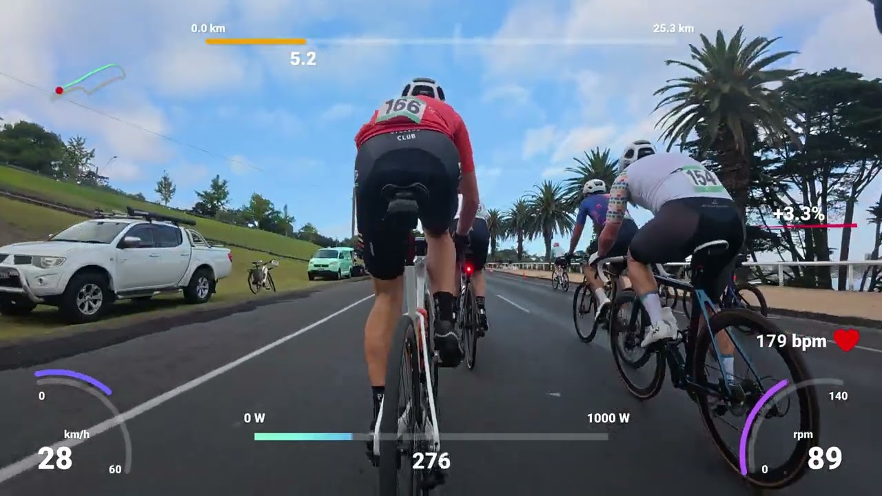 Crit Racing Around Geelong's Eastern Gardens