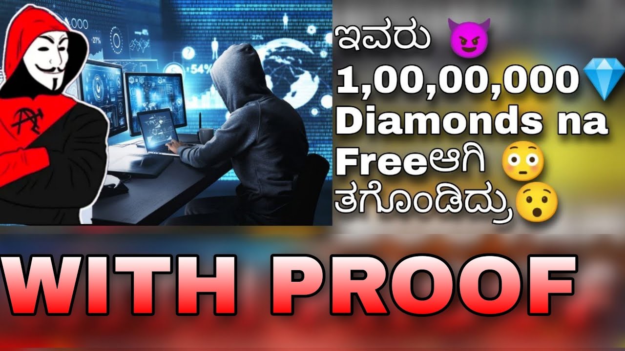 DIAMOND HACKERS OF FREE FIRE  😱 IN KANNADA || FREE FIRE KANNADA FACTS