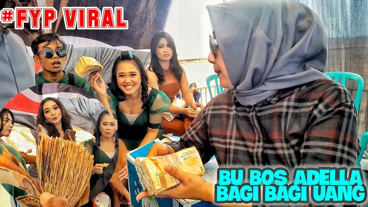VIRAL BUNDA HENNY ADELLA BAGI BAGI UANG.#omadella #hennyadella#difarinaindra