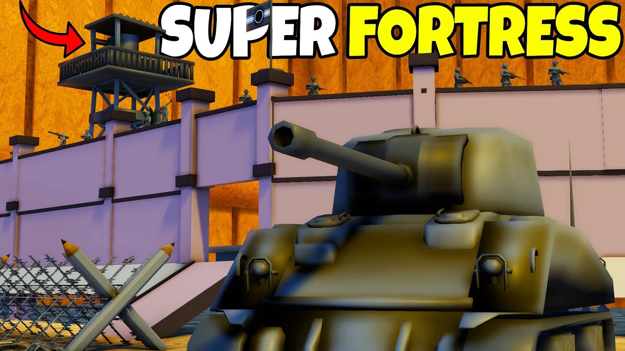 The Ultimate Army Men SUPER FORTRESS! - Attack on Toys: Battle Simulator