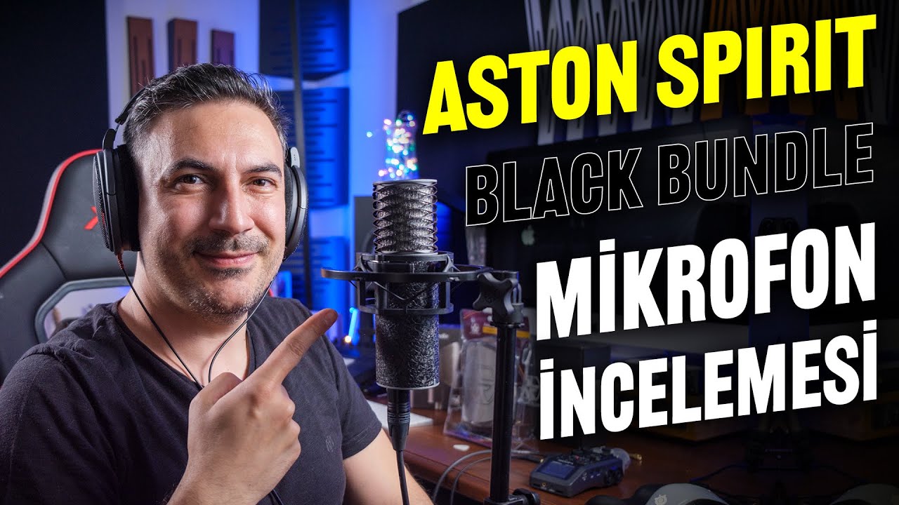 ASTON SPIRIT BLACK BUNDLE MİKROFON İNCELEMESİ