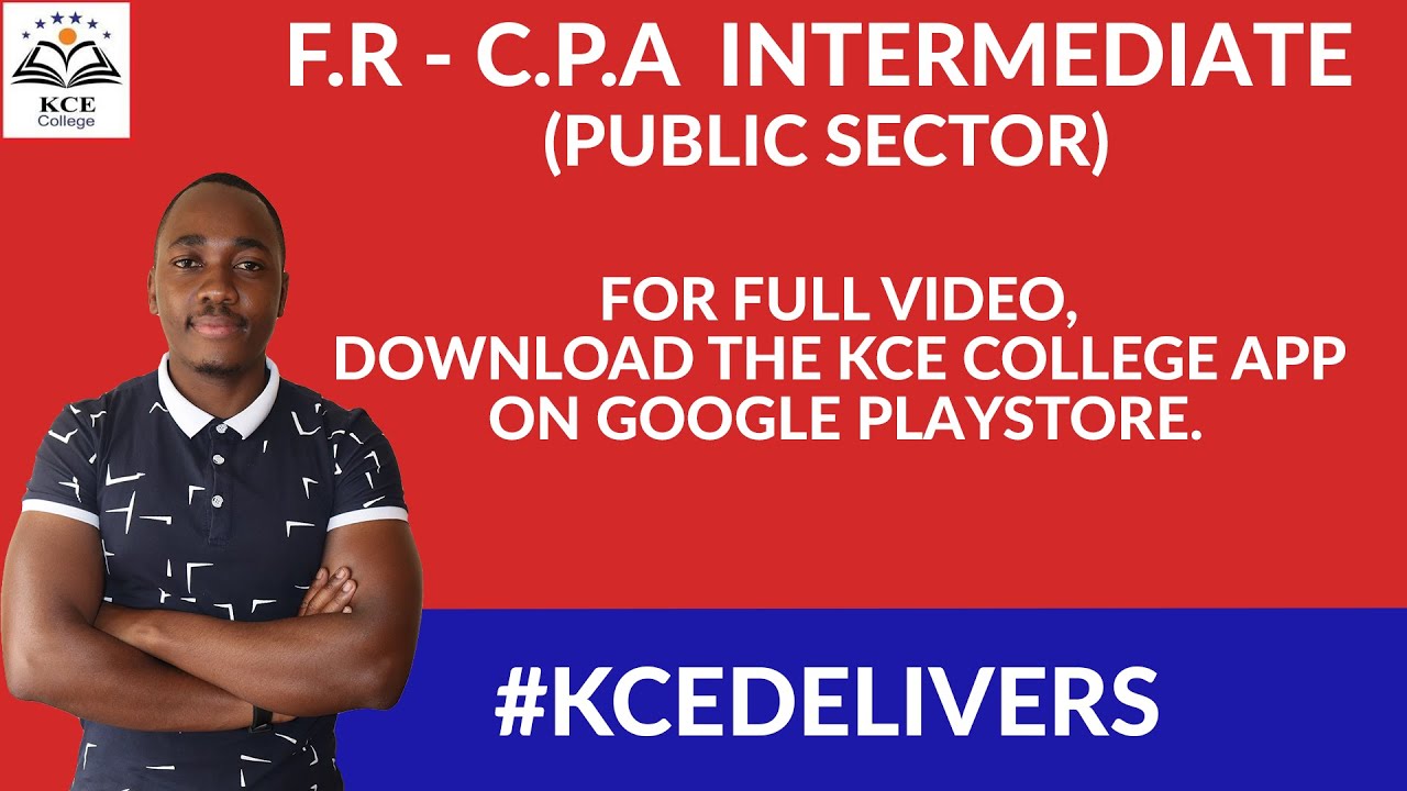 FR  (Accounting for public sector)/