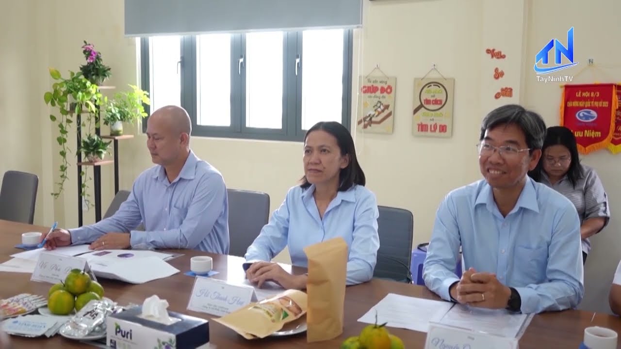 Lãnh đạo UBND tỉnh thăm, khảo sát các đơn vị hoạt động trên lĩnh vực nông nghiệp | TayNinhTV
