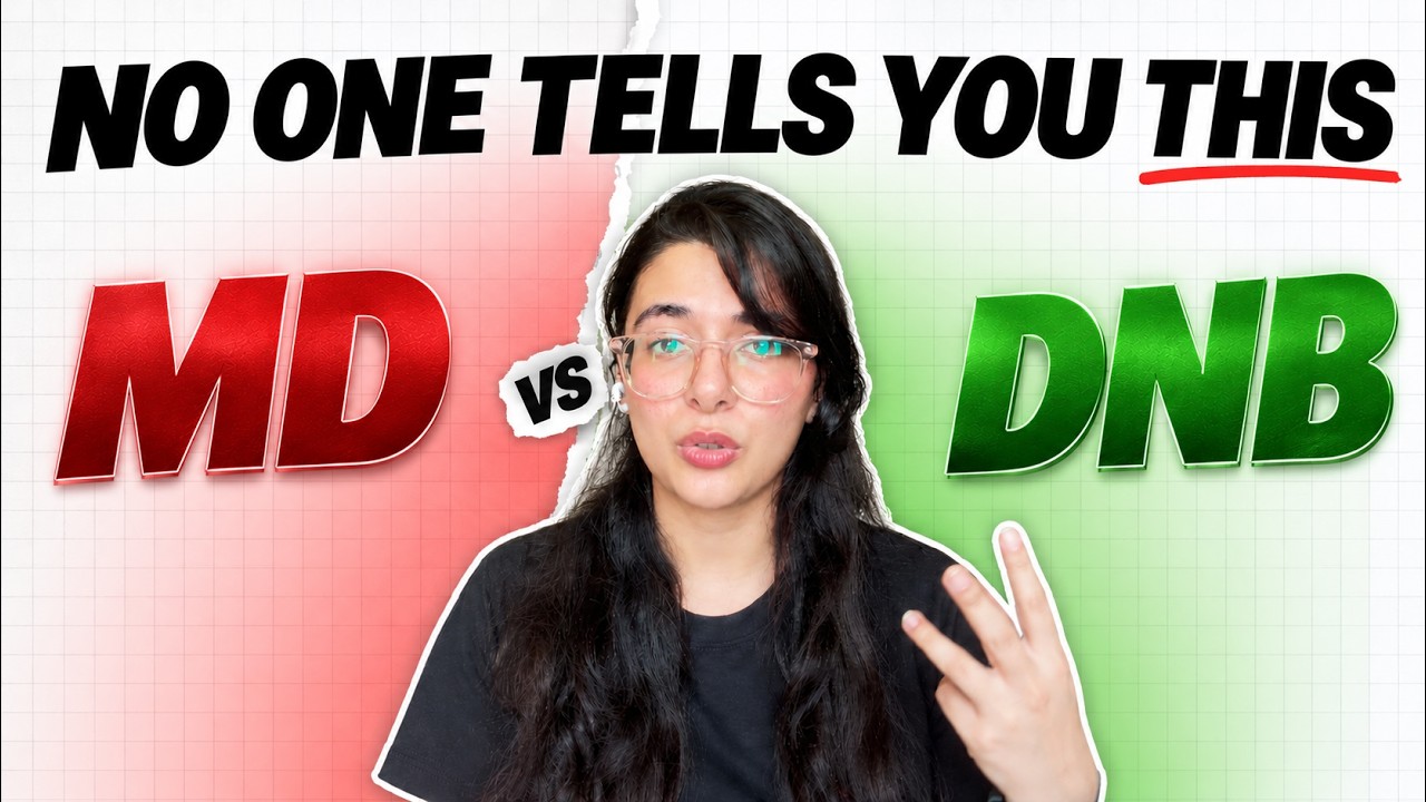 What Is The Real Difference Between MD and DNB | Dr. Amalya | AIIMS R