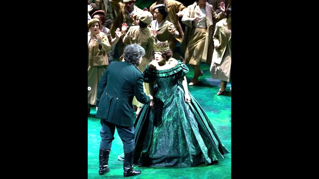 Marina Rebeka Fights with Abigaile's Murderous Coloratura Spins at the Heroic Entrance
