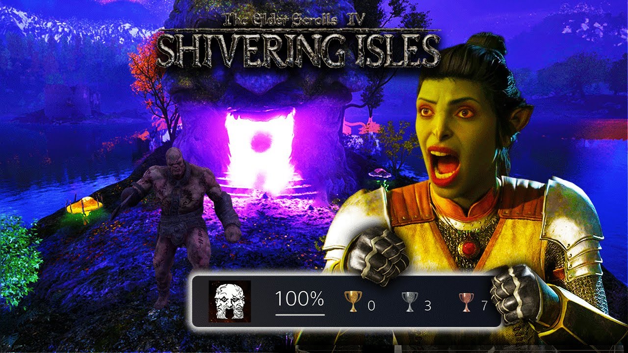 Oblivion's Remake DLC Trophies Were SUBLIME