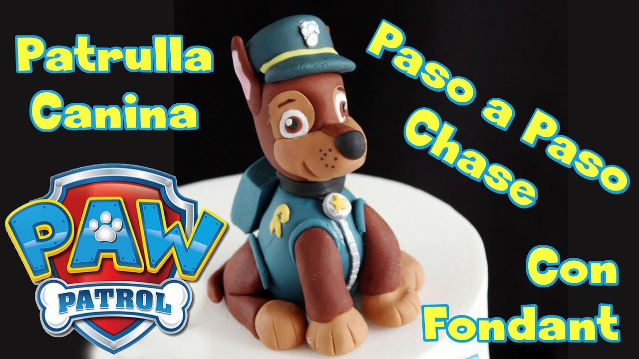 Chase Patrulla Canina, PAW PATROL de Fondant