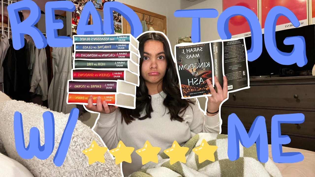 throne of glass reading vlog 🧚📚 *SPOILER FREE*