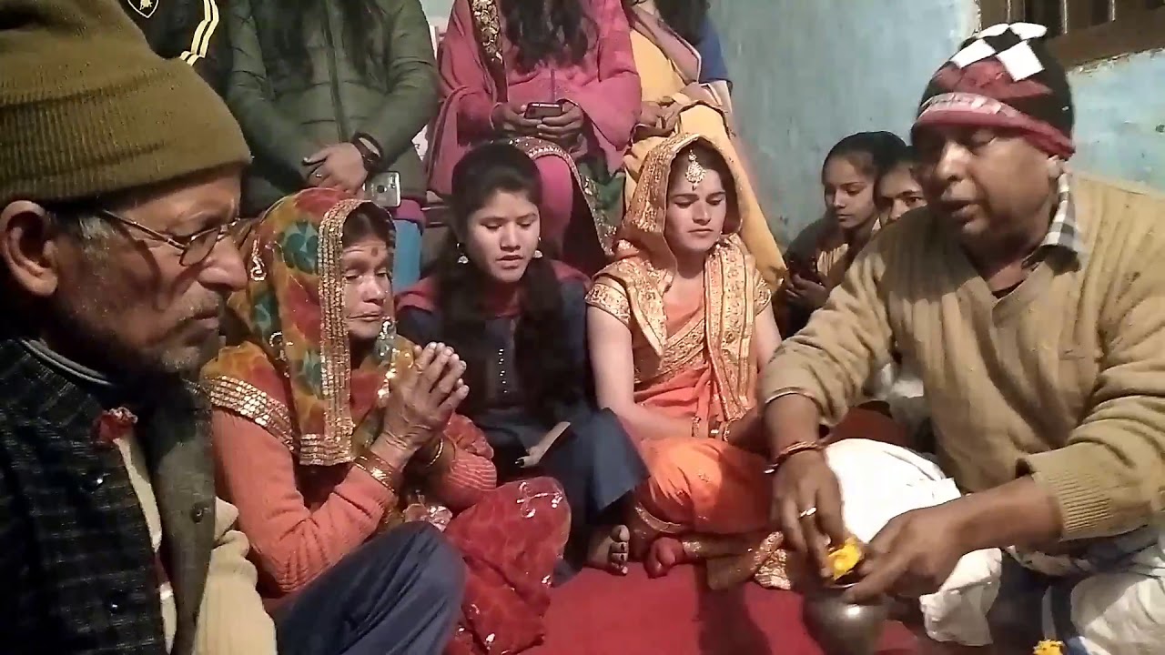 Engagement Ceremony || Garhwali Sagai || गढ़वाली पिठाई || Ring Ceremony Sanjay @ Ritu 2020