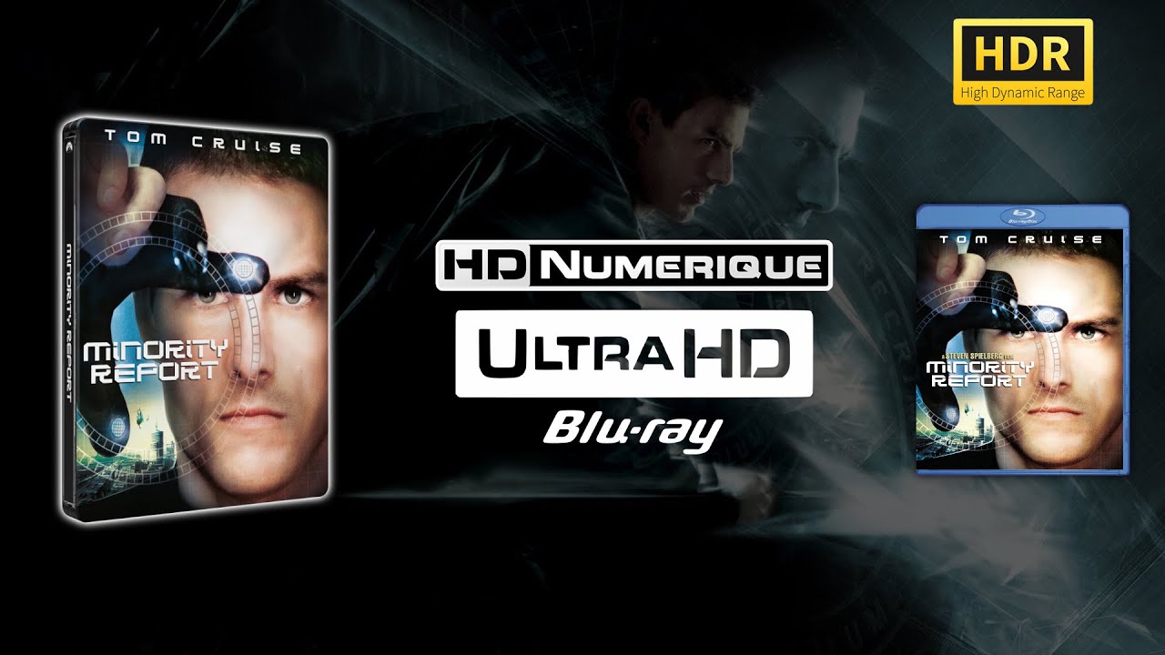 [HDR Required] Minority Report (2002) : 4K Ultra HD vs Blu-ray Comparison