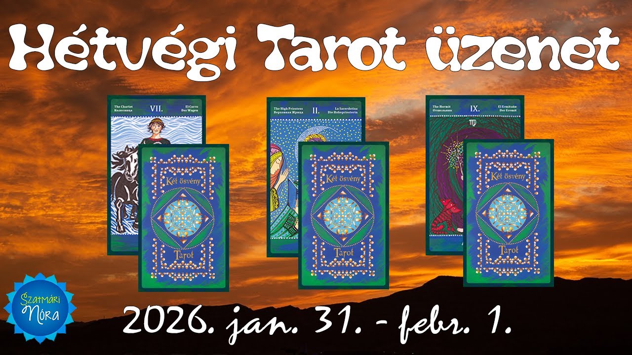 𝐇𝐞́𝐭𝐯𝐞́𝐠𝐢 𝐓𝐚𝐫𝐨𝐭 𝐮̈𝐳𝐞𝐧𝐞𝐭: A balsors valójában lehetőség! | 2026. jan. 31. - febr. 1.