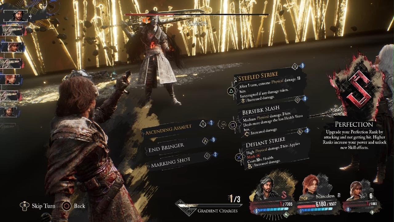 Simon.Boss. Fight rage.Clair Obscur: Expedition 33