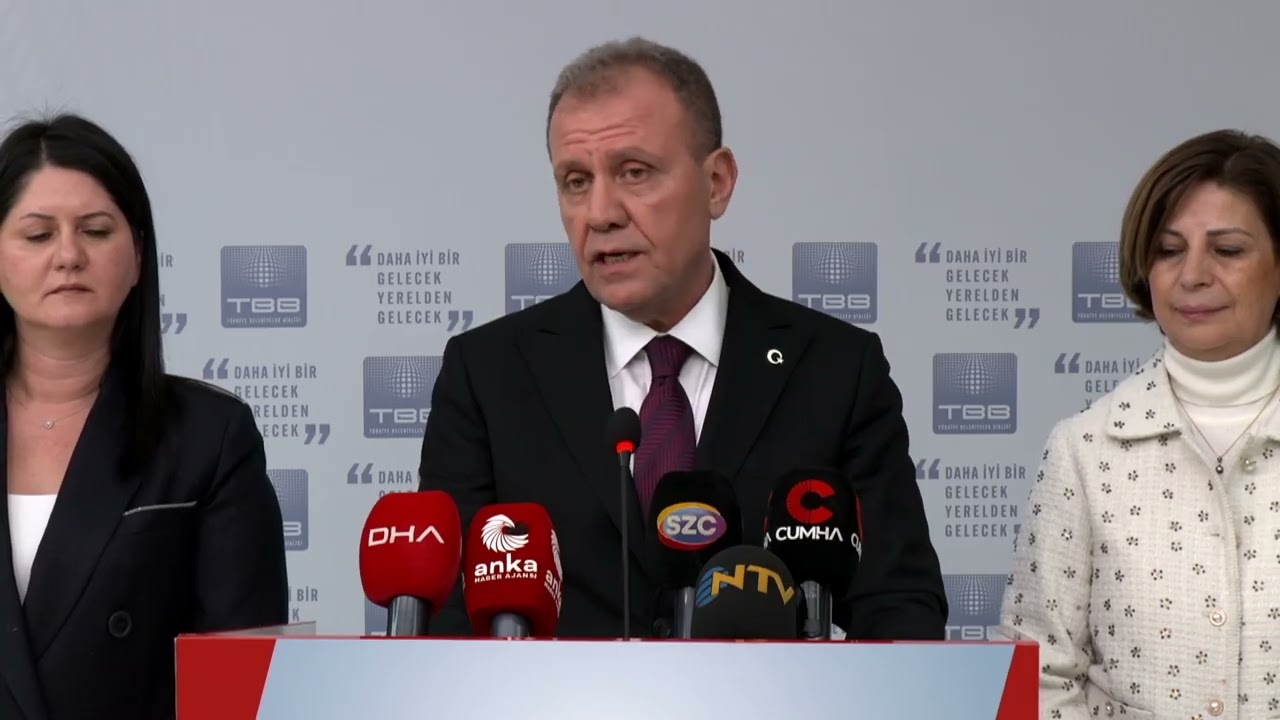 TBB Başkan Vekili Vahap Seçer Basın Toplantısı