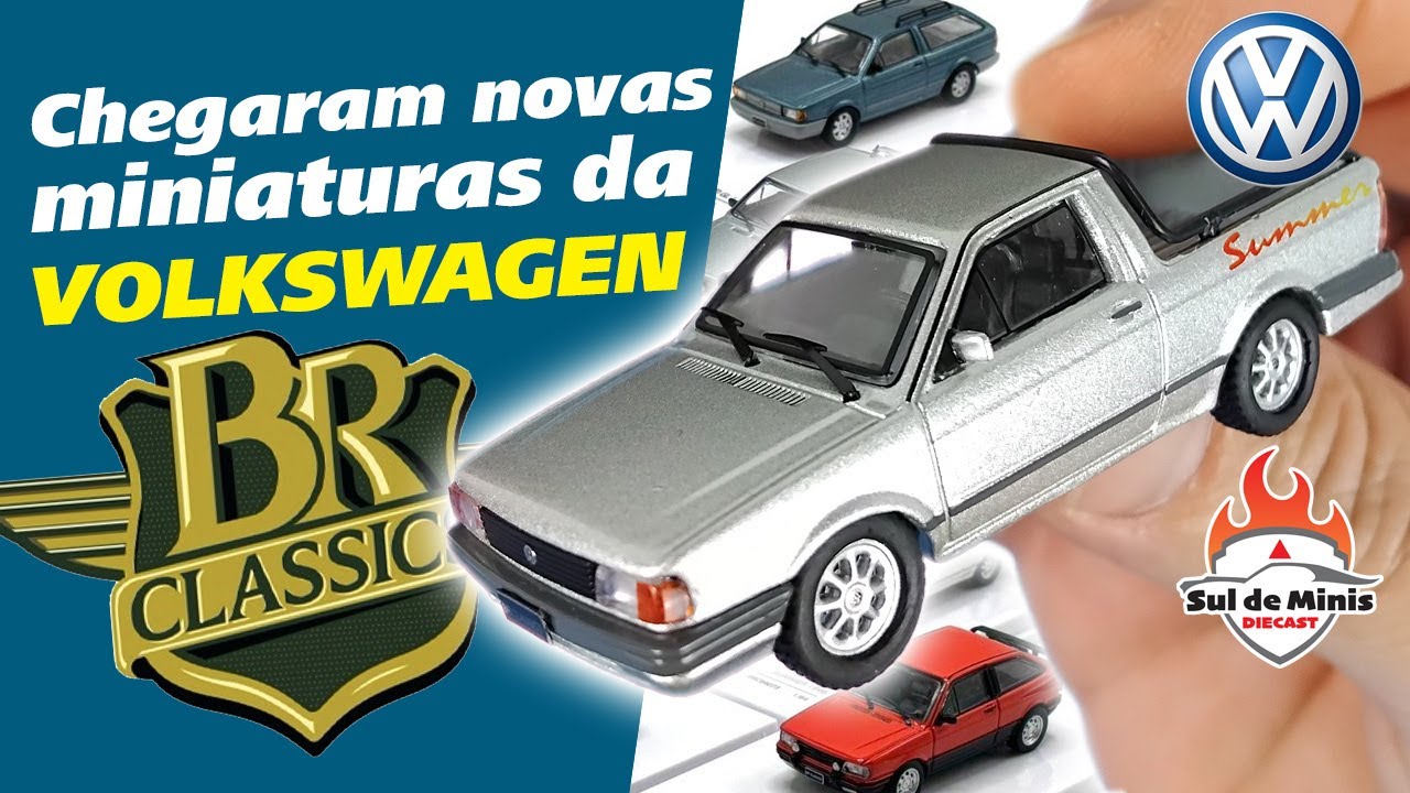 Chegaram as Novas Minis da Volkswagen BR Classics