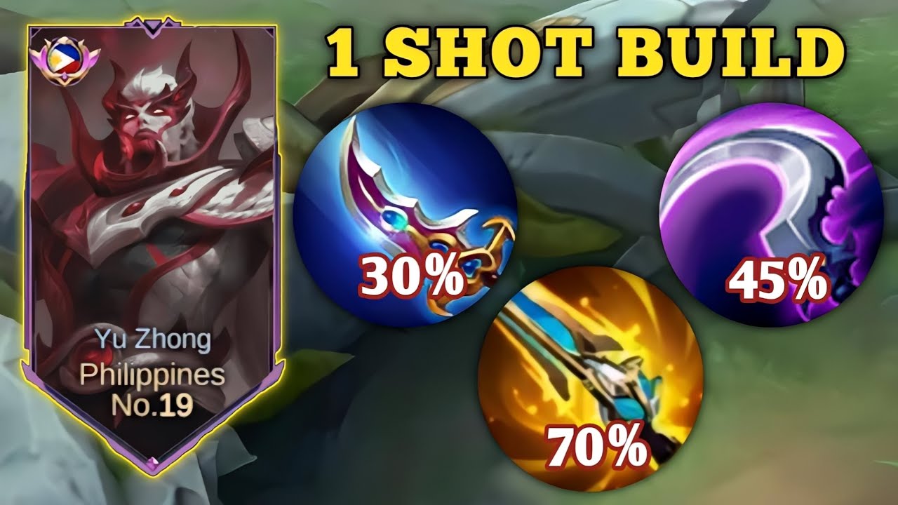 YU ZHONG COMBO SKILL = 1 KILL DELETE! ENEMY THINK I'M USING CHEAT!!