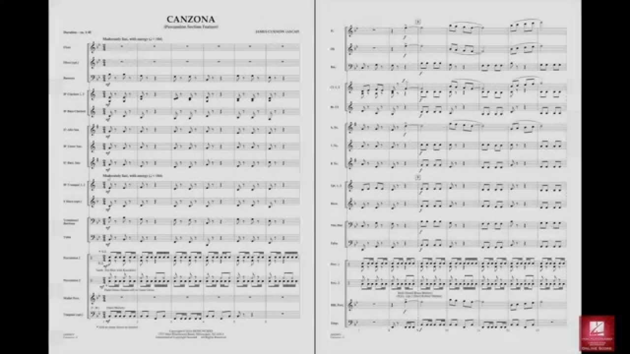 Canzona by James Curnow