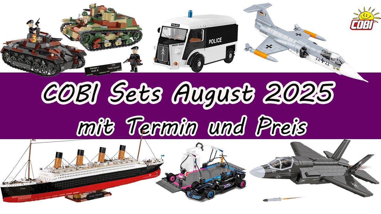COBI Neuheiten August 2025