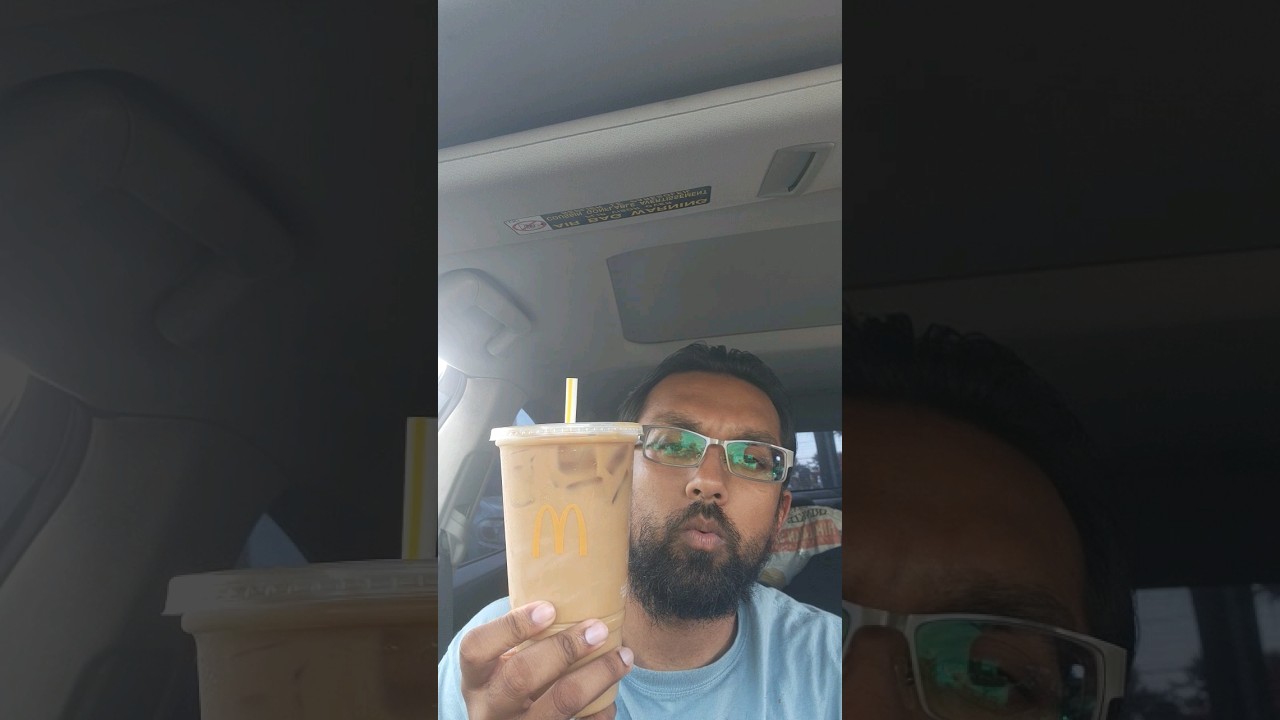 .99 @McDonalds Iced White Chocolate Mocha | Better Than @starbucks!?!? #coffee #asmr #starbucks